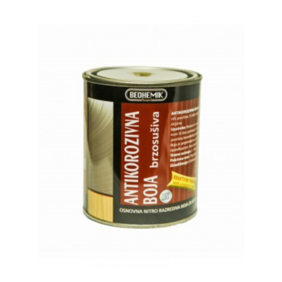 ANTIKOROZIVNA BOJA – brzosušiva – crvena 0.25 kg ANTIKOROZIVNA BOJA – brzosušiva – crvena 0.25 kg
