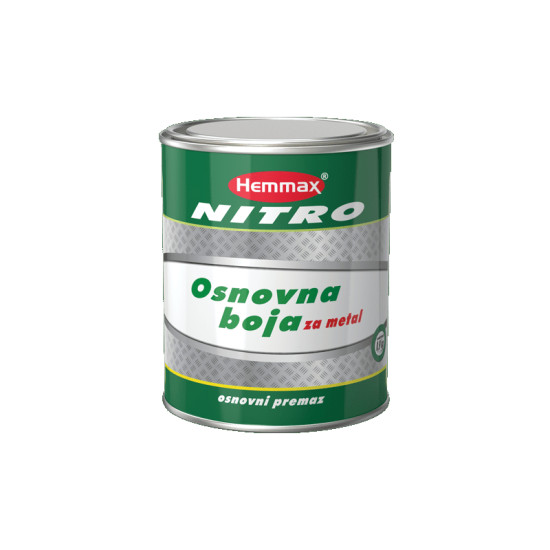 CHEMMAX Nitro osnovna boja za metal 0,9 kg – crna CHEMMAX Nitro osnovna boja za metal 0,9 kg – crna