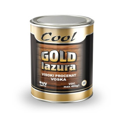 COOL GOLD Lazura 0,75 lit – bela 13